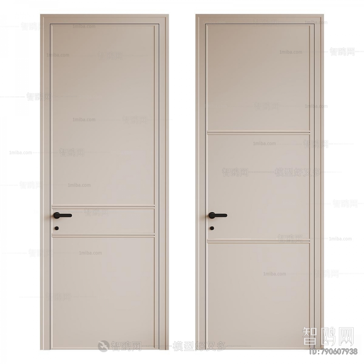 Modern Single Door