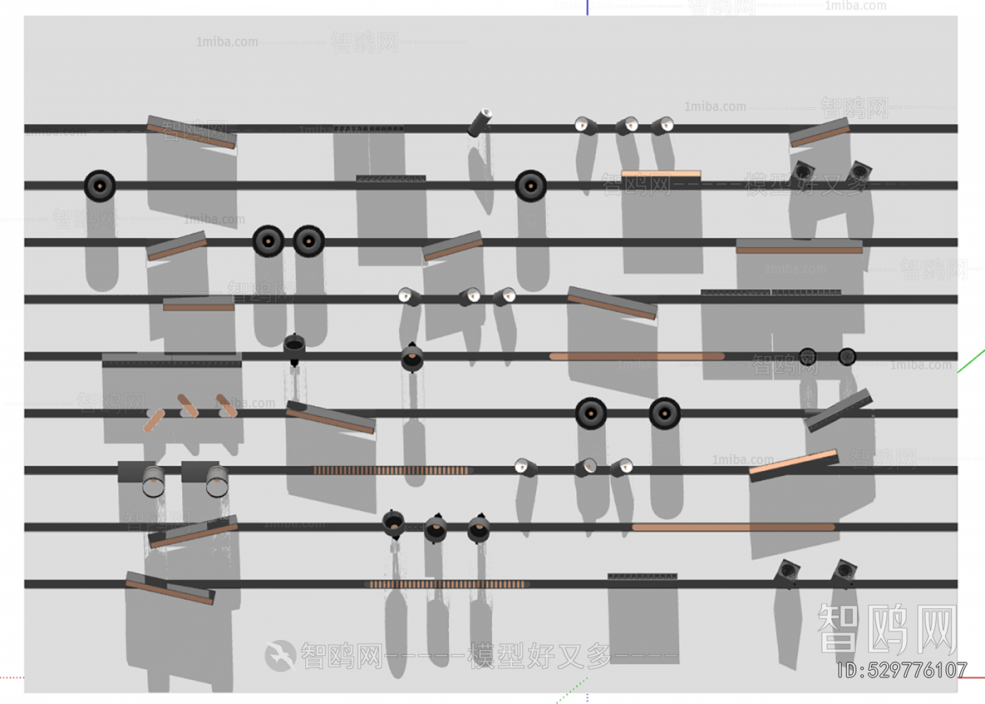Modern Track Spotlights