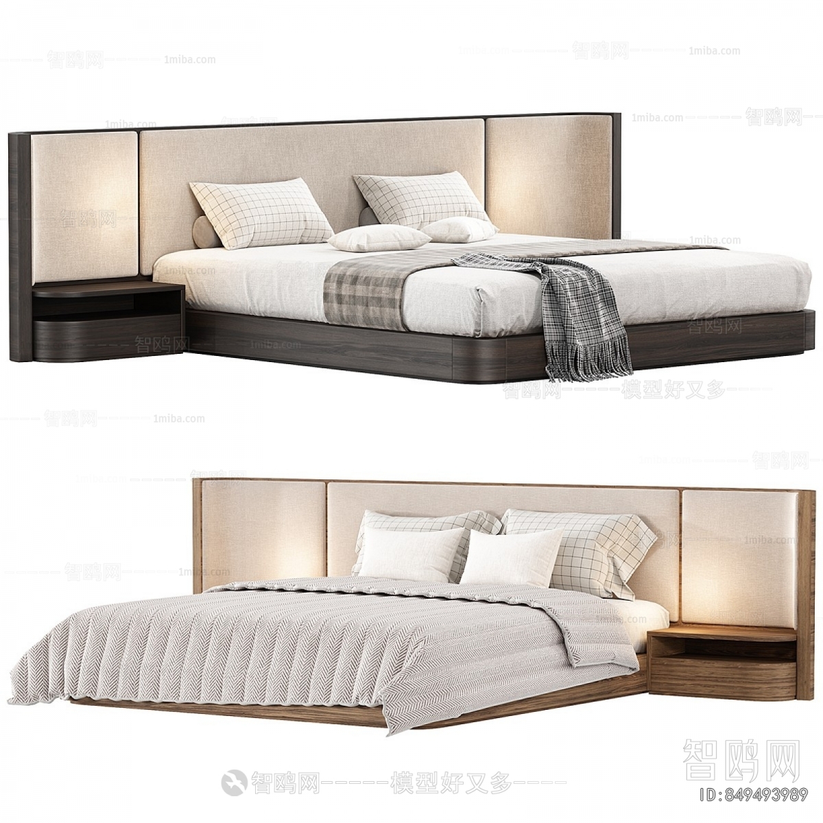 Modern Double Bed