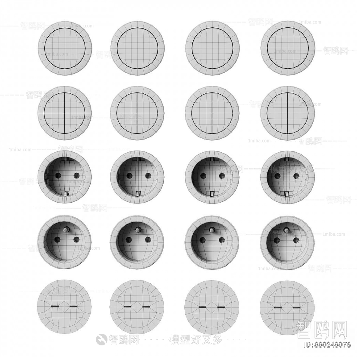 Modern Switch Socket Panel