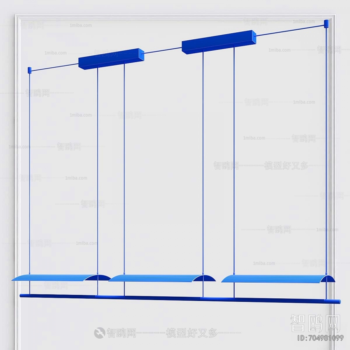 Modern Long Chandelier