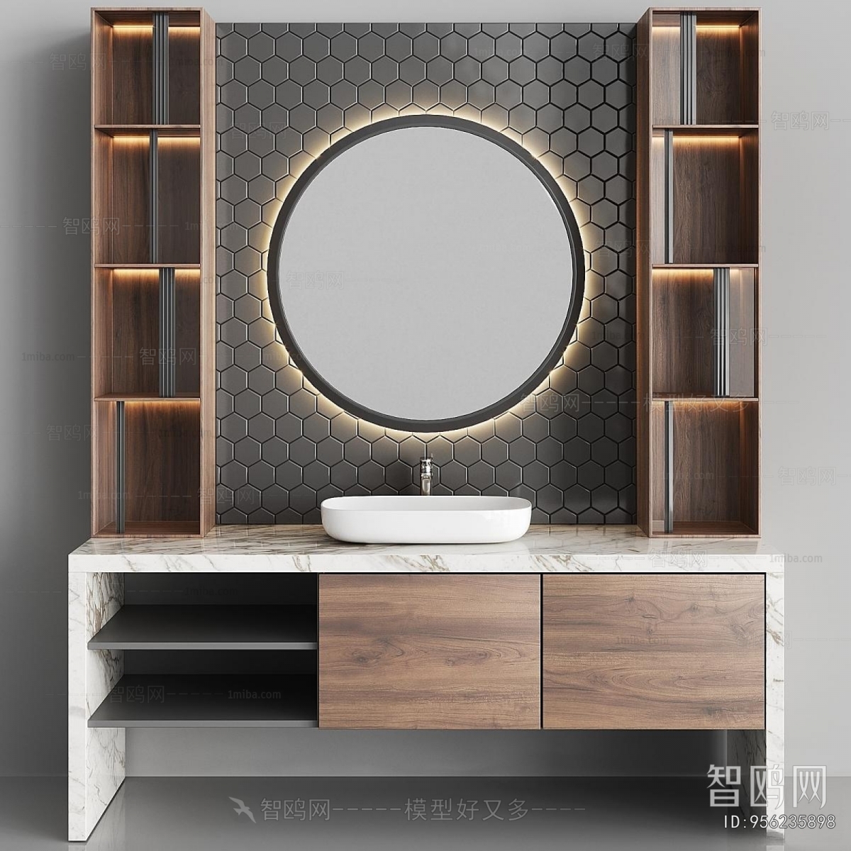 Modern Bathroom Cabinet