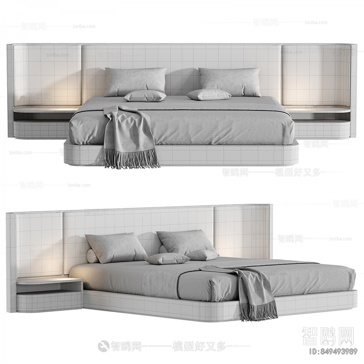 Modern Double Bed