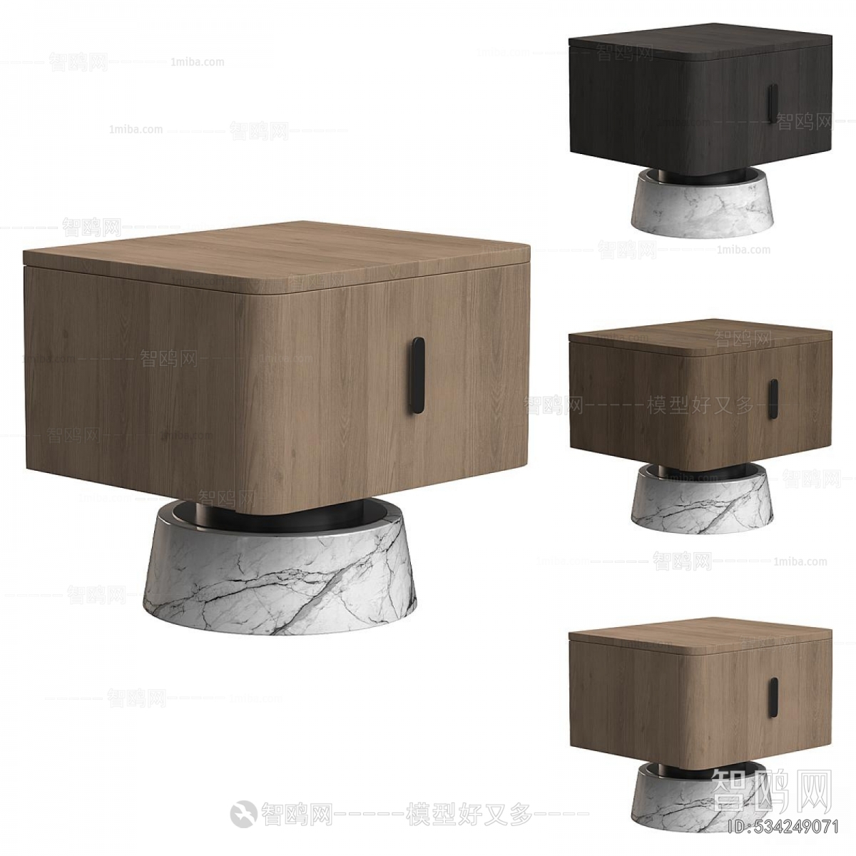 Nordic Style Bedside Cupboard