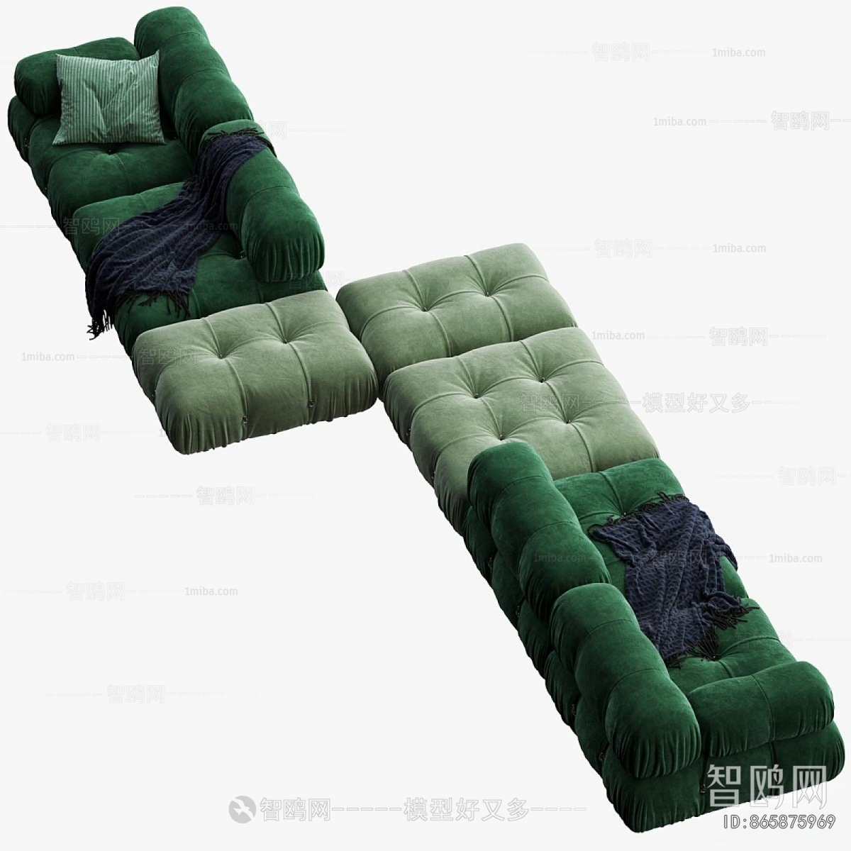 Modern Multi Person Sofa