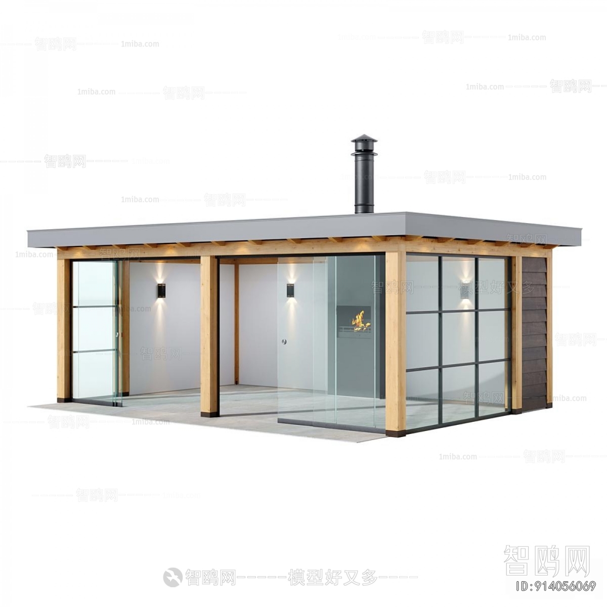 Modern Glass Sun Room