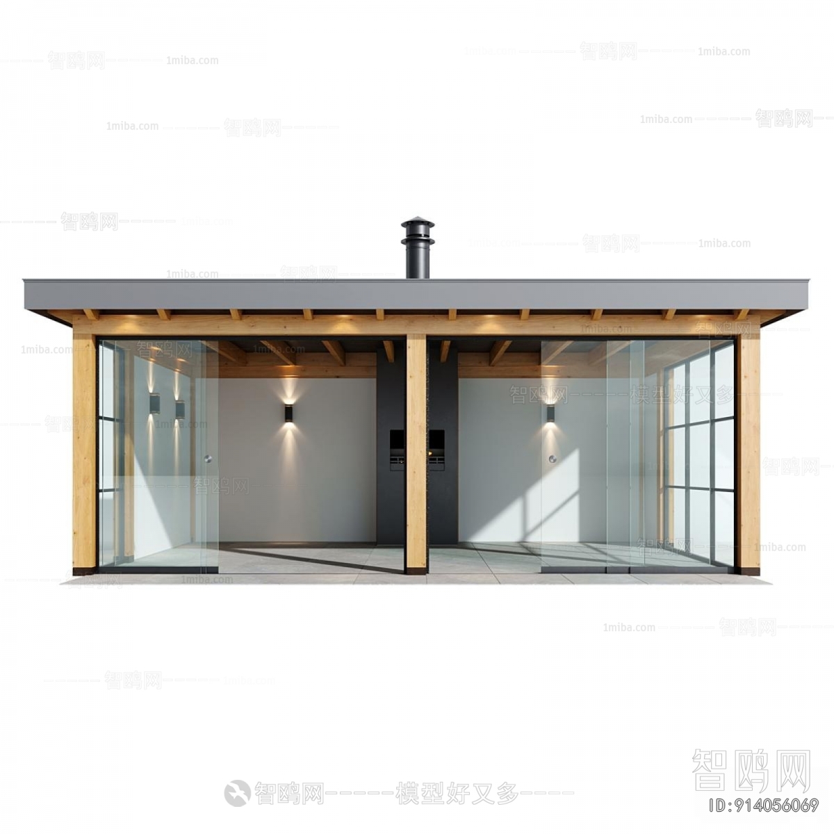 Modern Glass Sun Room