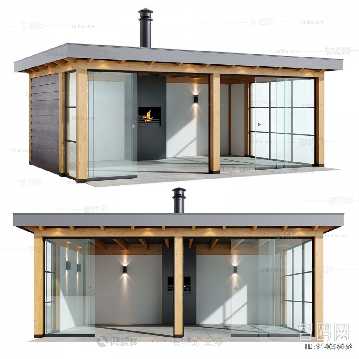 Modern Glass Sun Room