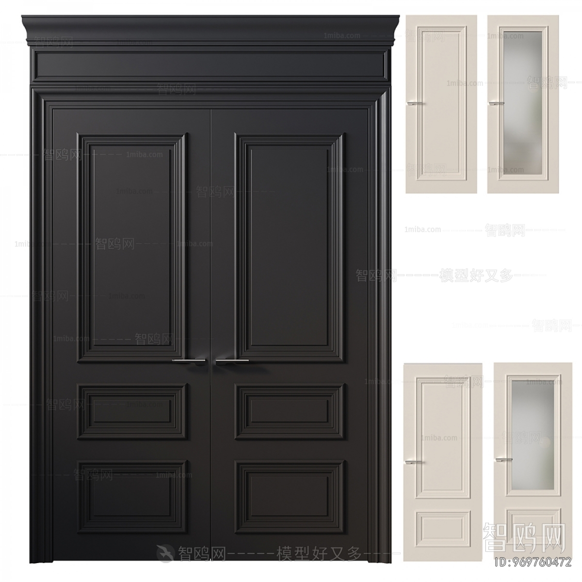 Modern Double Door