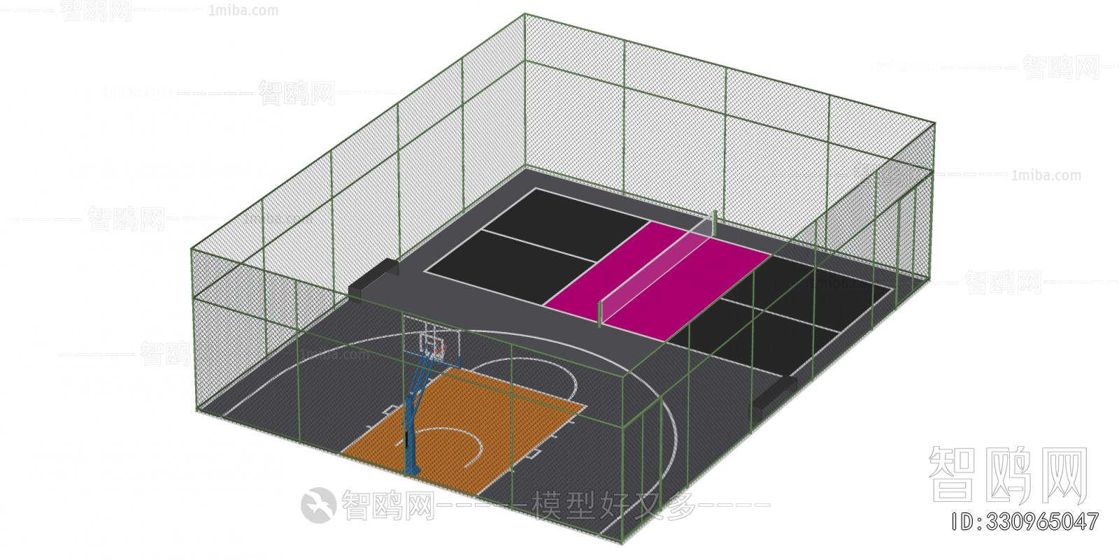 Modern Outdoor Sports Stadium