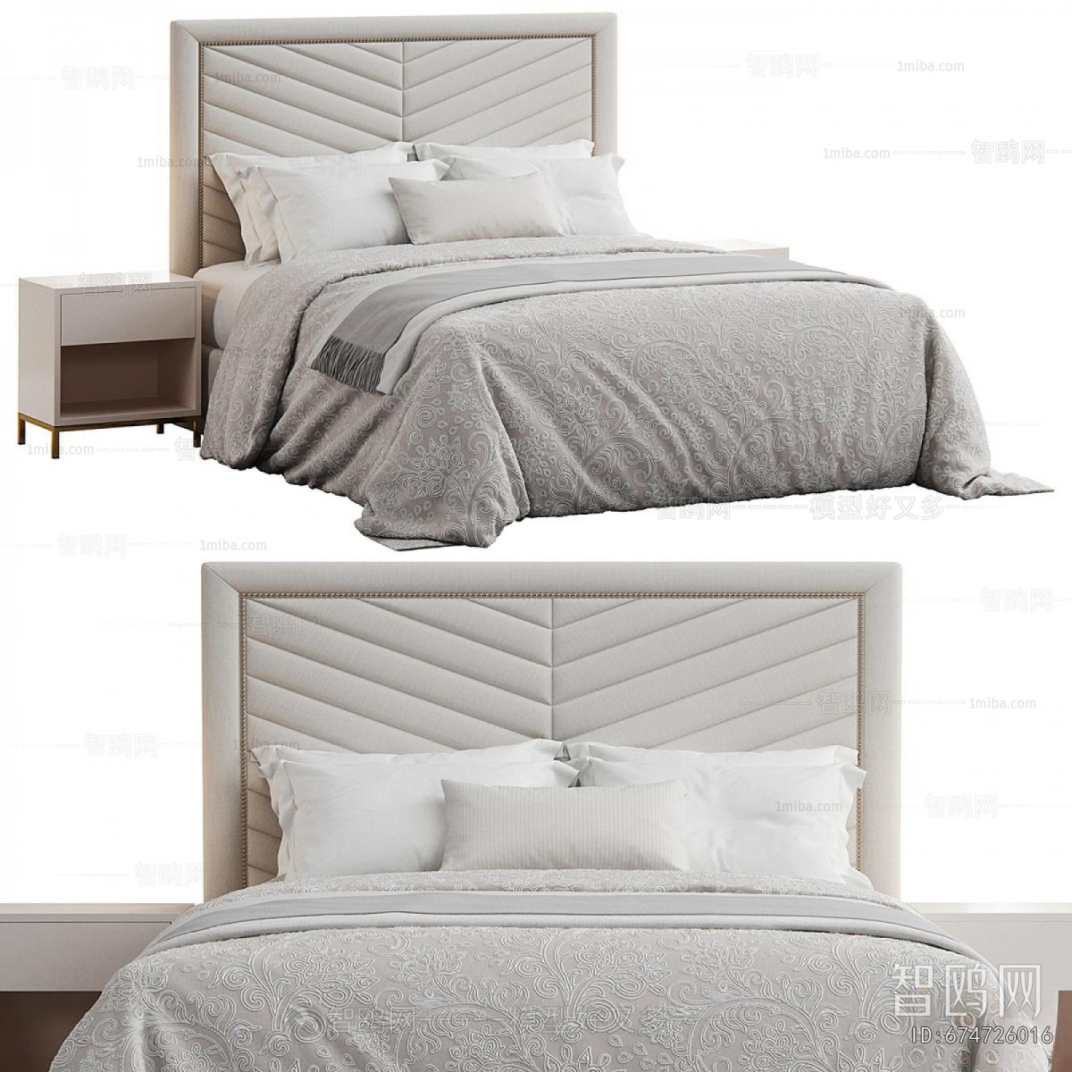Modern Double Bed