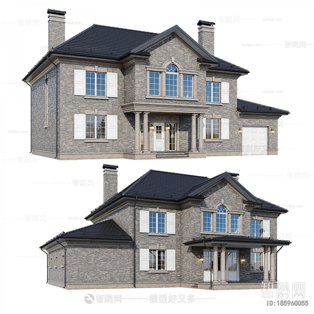 Simple European Style Detached Villa