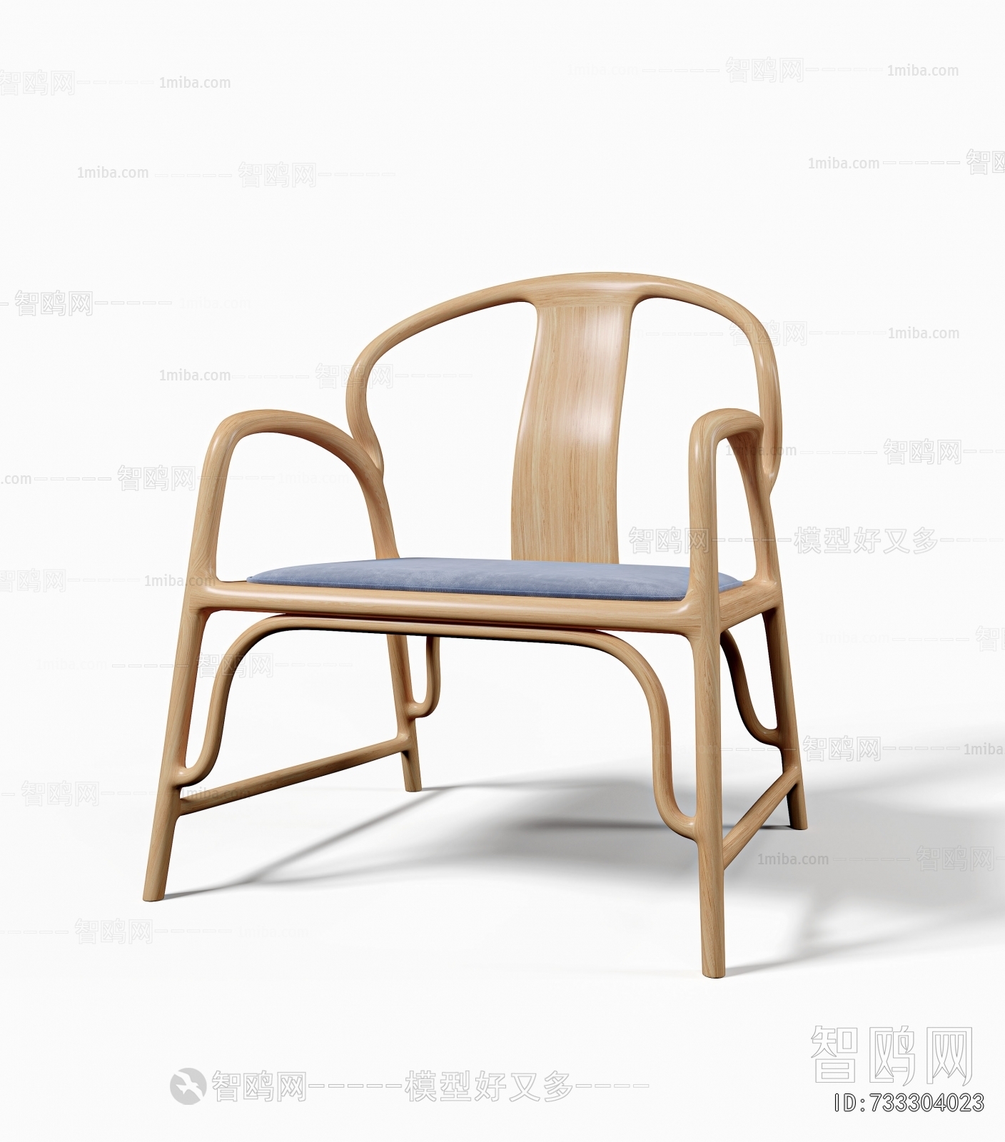 New Chinese Style Lounge Chair