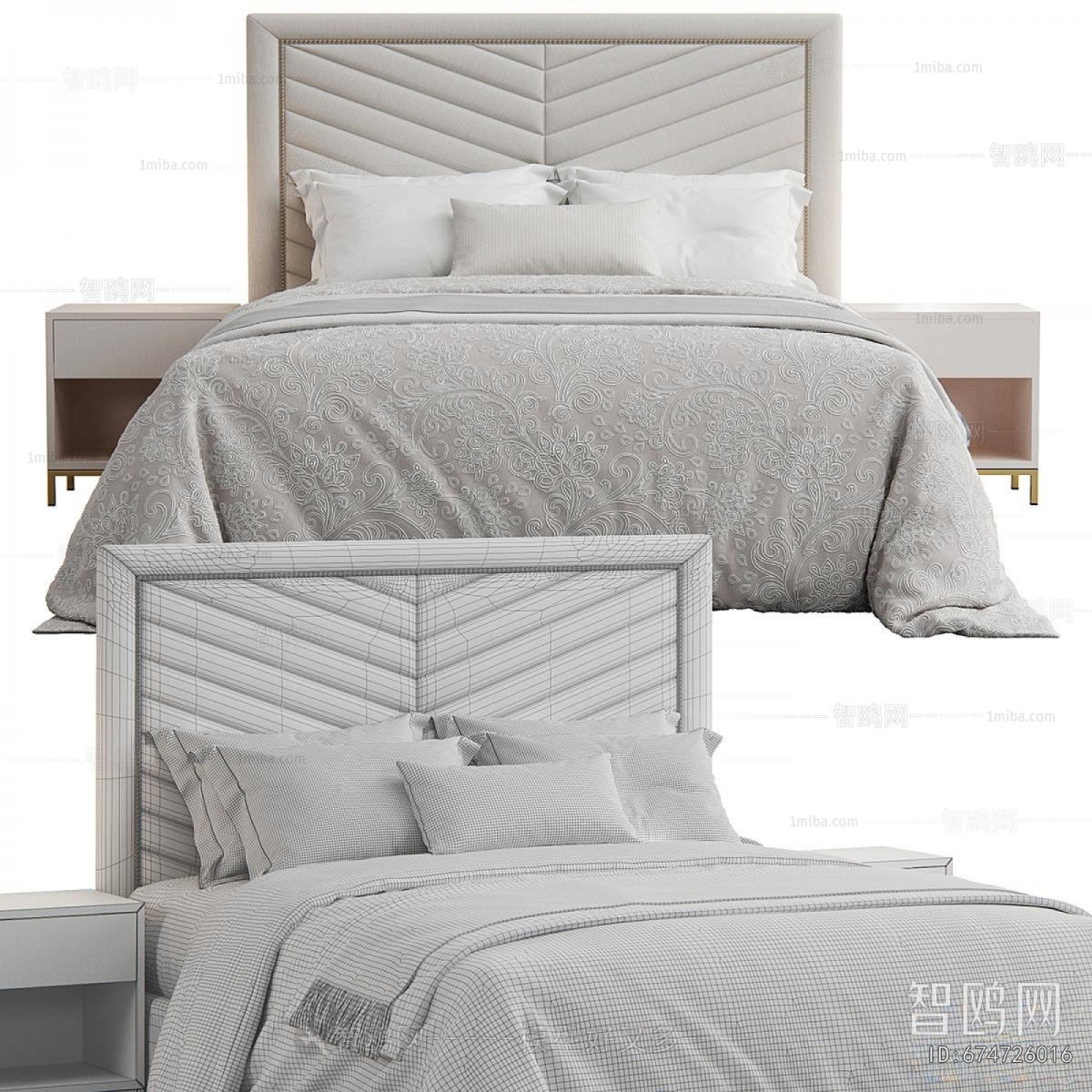 Modern Double Bed