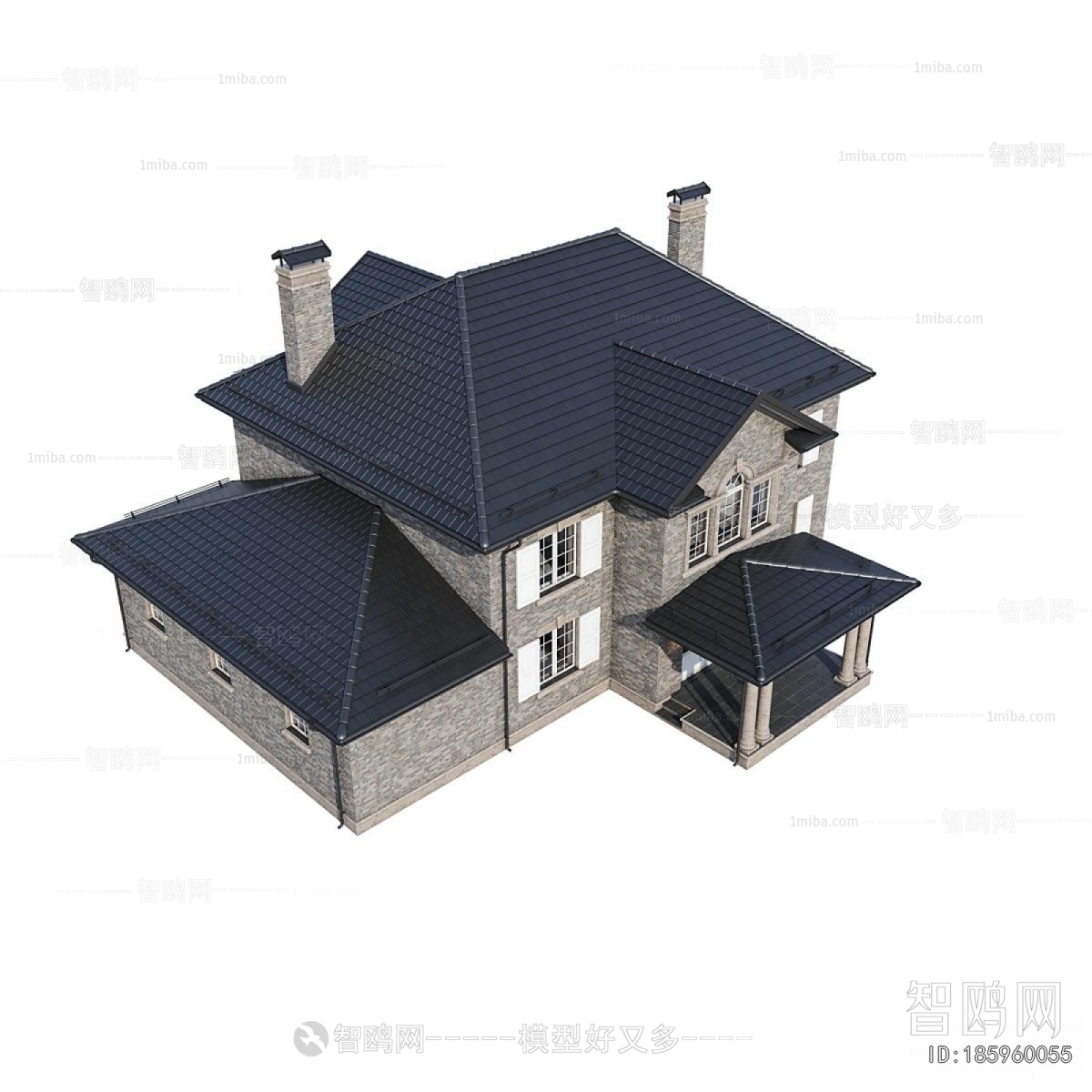 Simple European Style Detached Villa