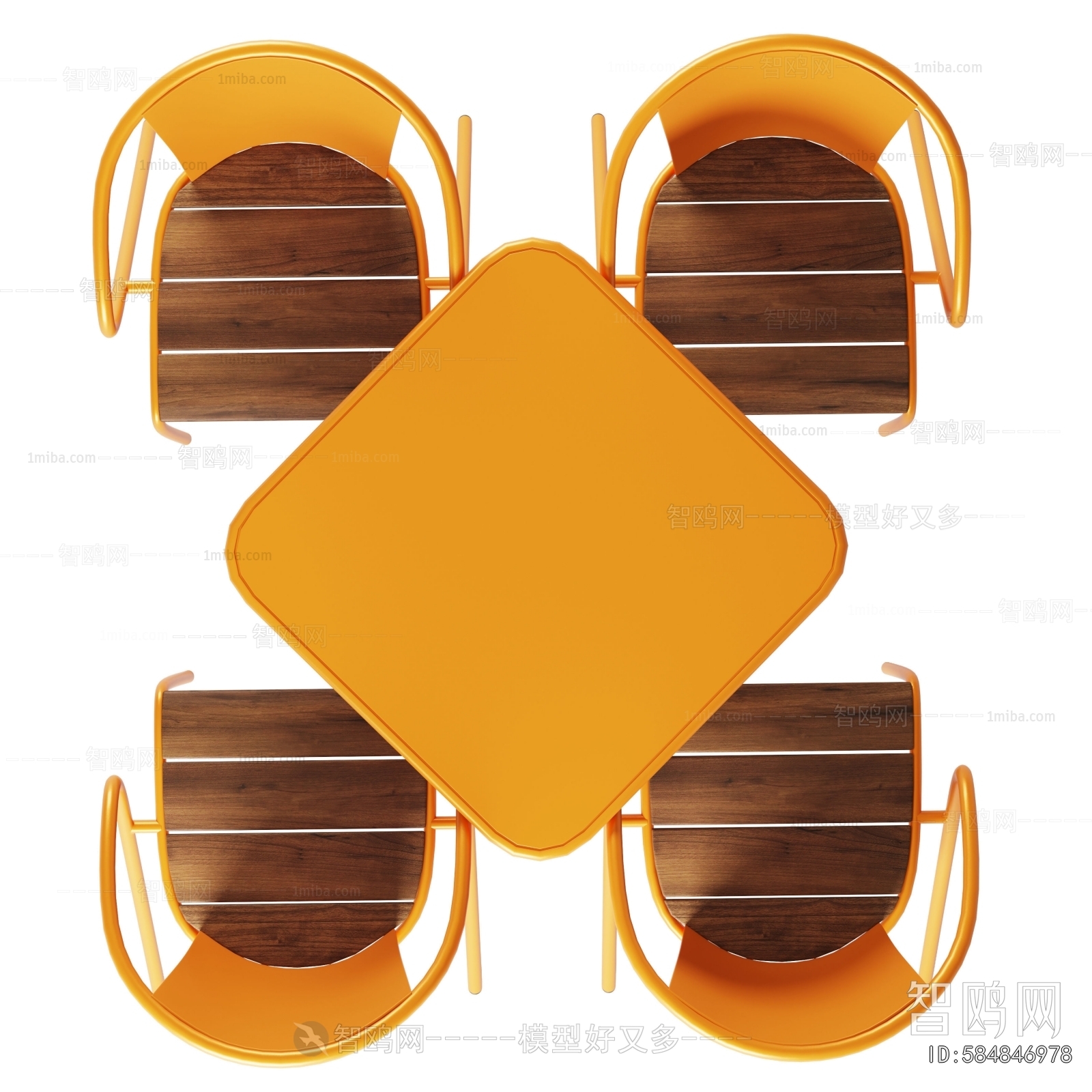 Modern Leisure Table And Chair