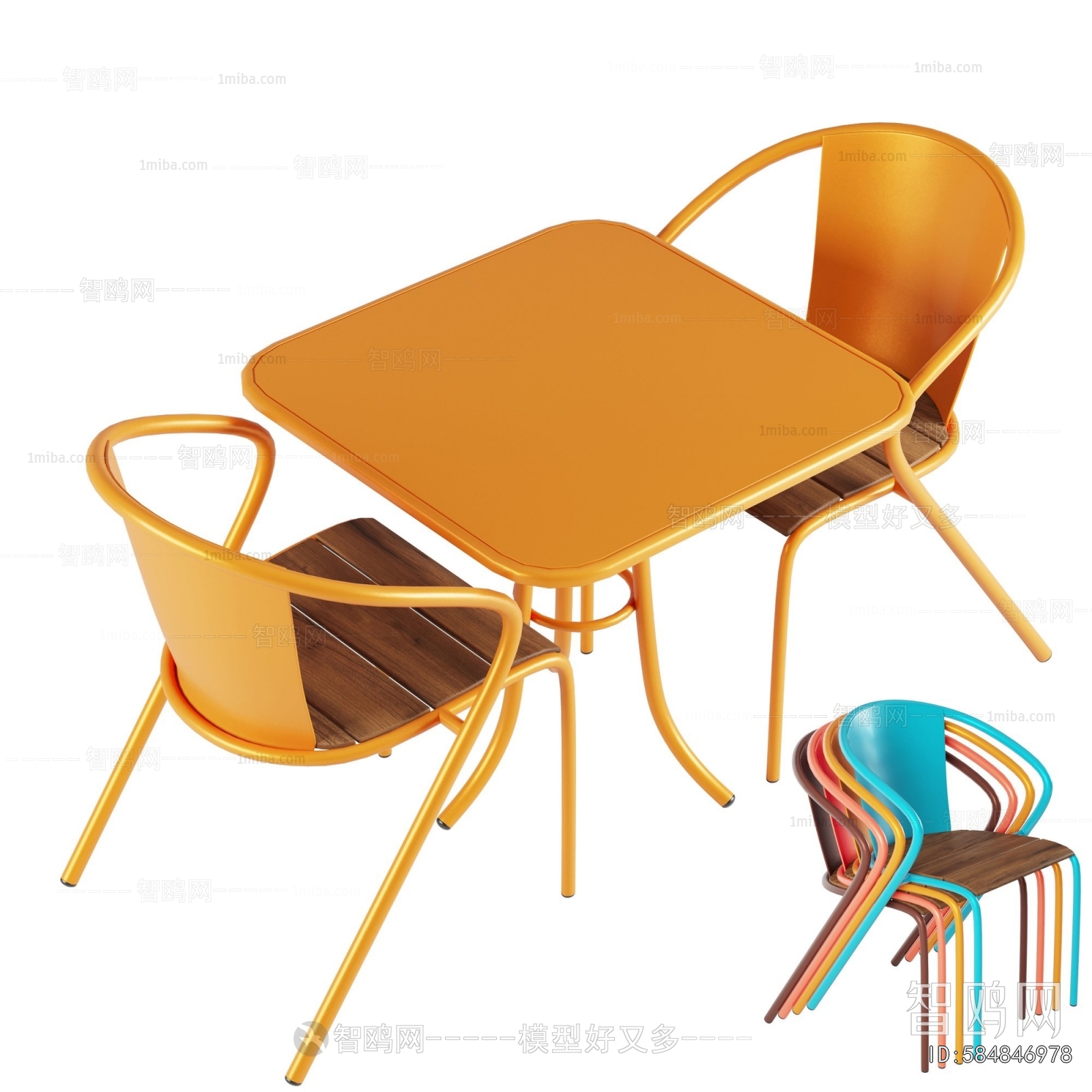 Modern Leisure Table And Chair