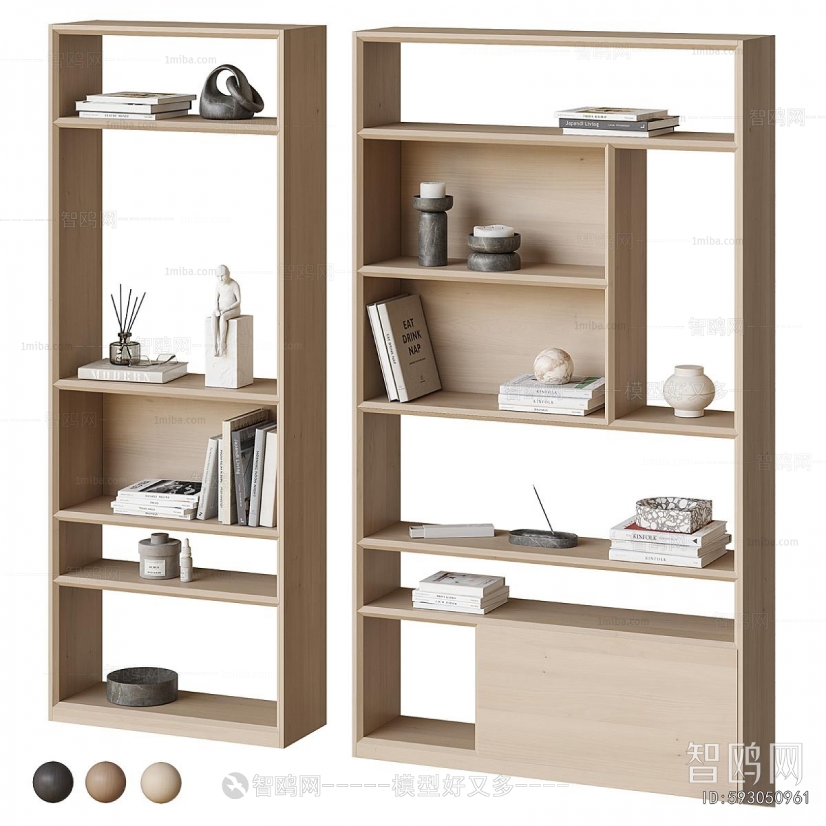 Nordic Style Bookshelf
