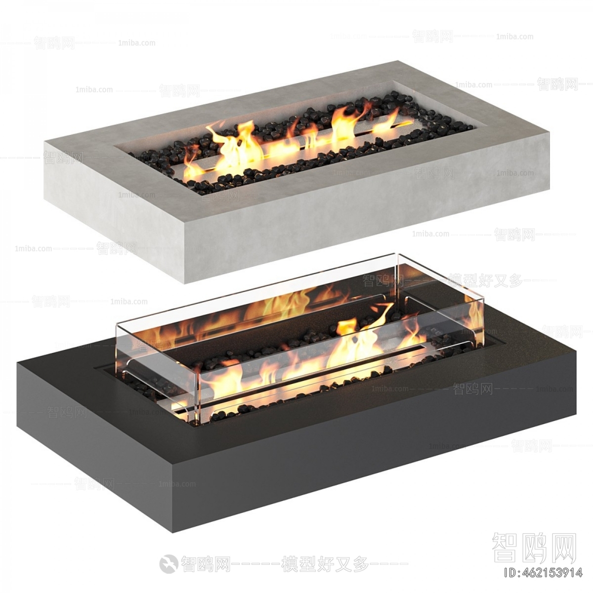 Modern Electronic Fireplace