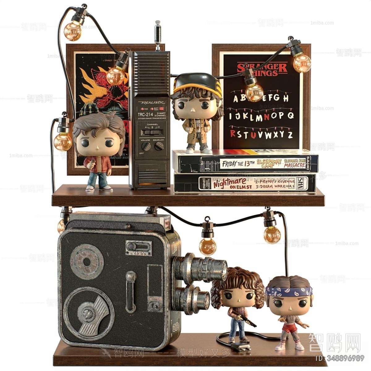 Retro Style Decorative Set