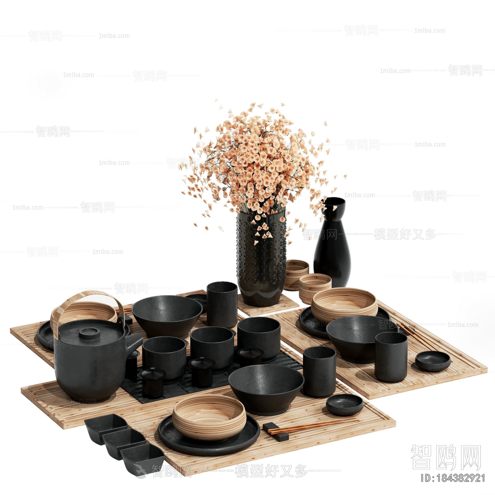 Japanese Style Tea Set