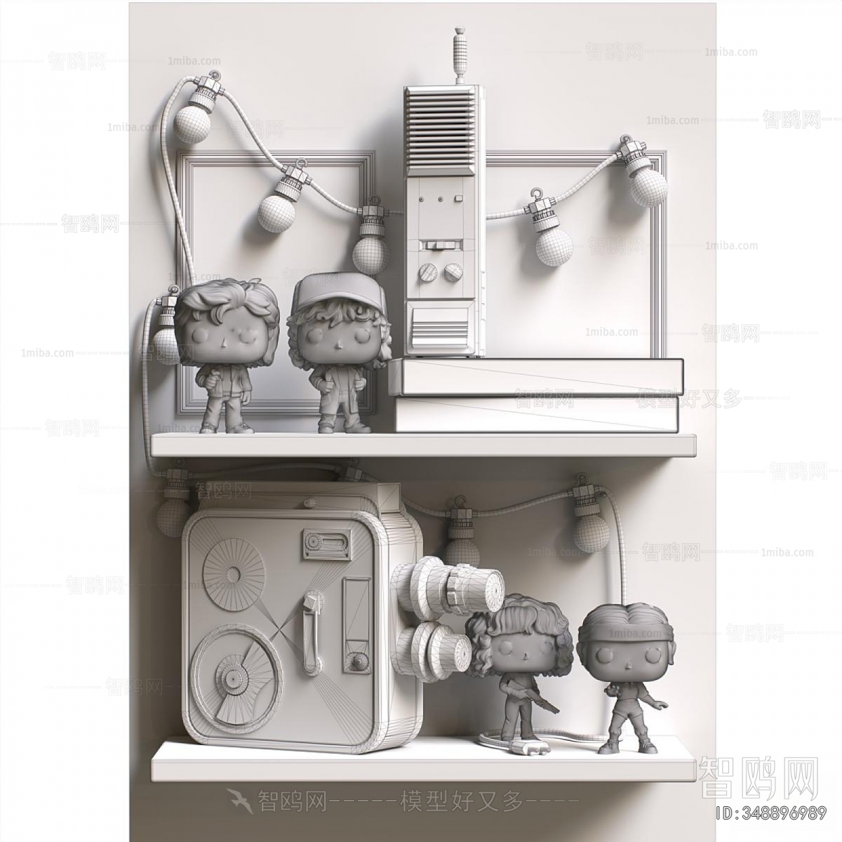 Retro Style Decorative Set