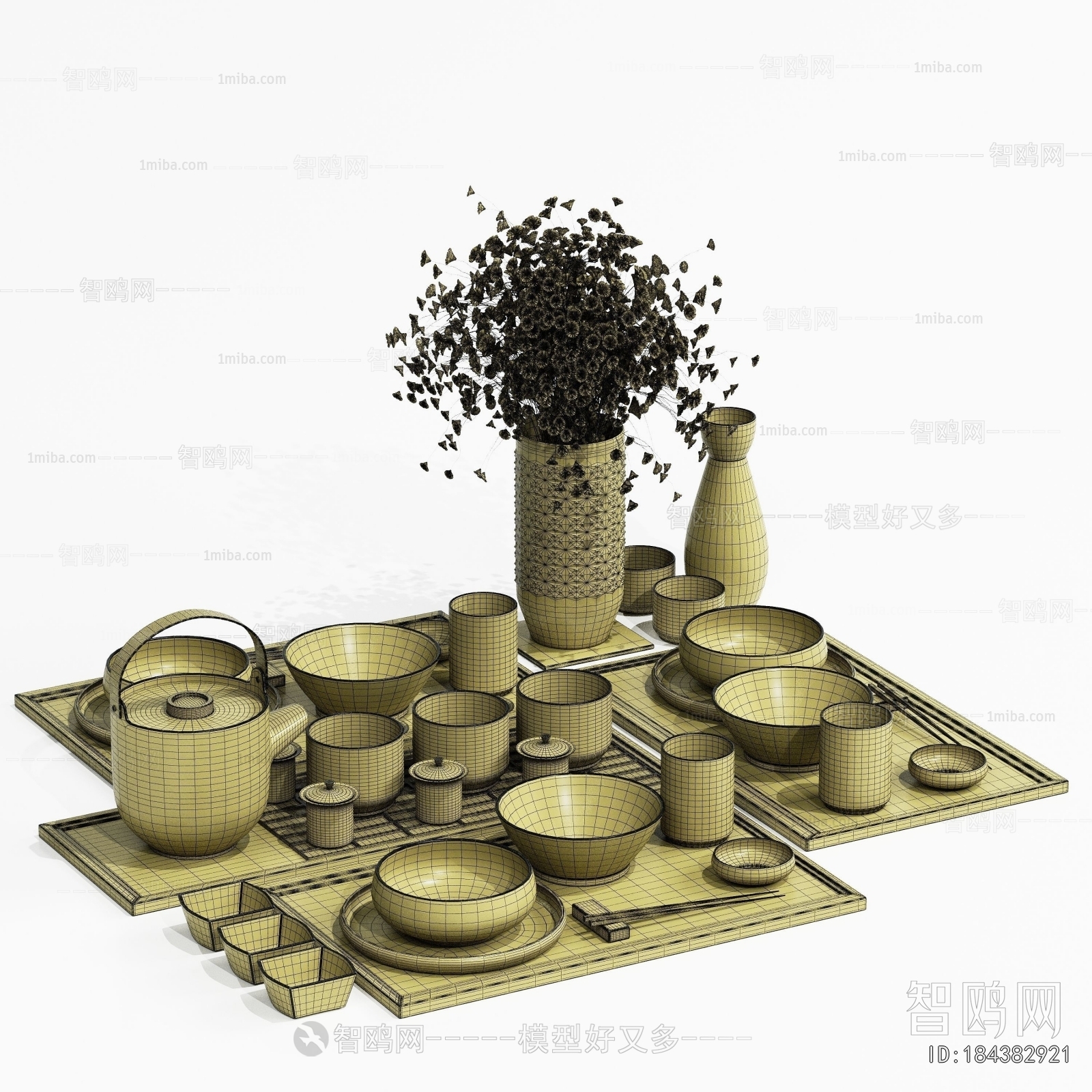 Japanese Style Tea Set