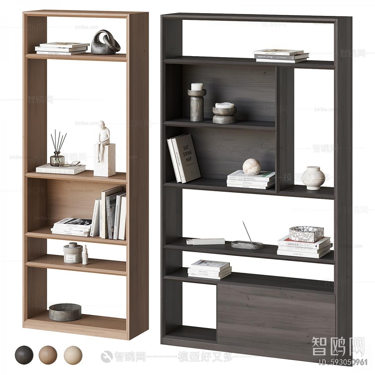 Nordic Style Bookshelf