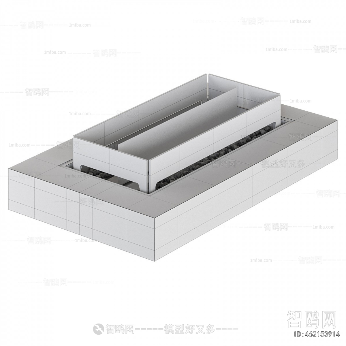 Modern Electronic Fireplace