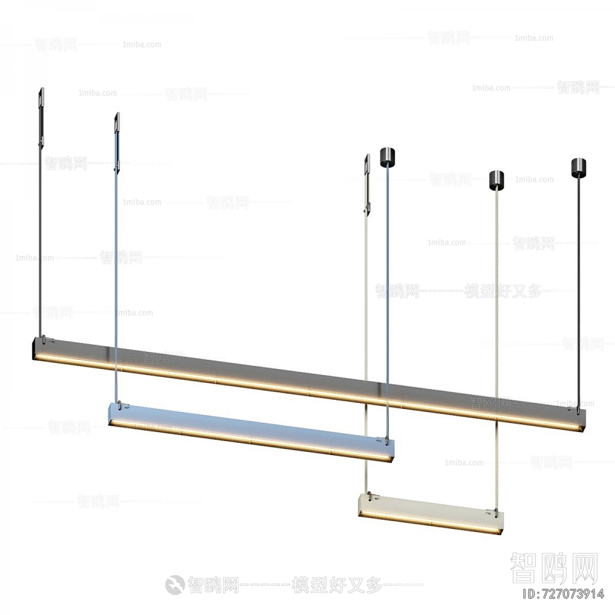 Modern Long Chandelier