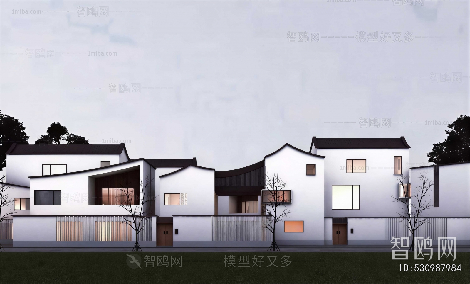 New Chinese Style Residential Building
