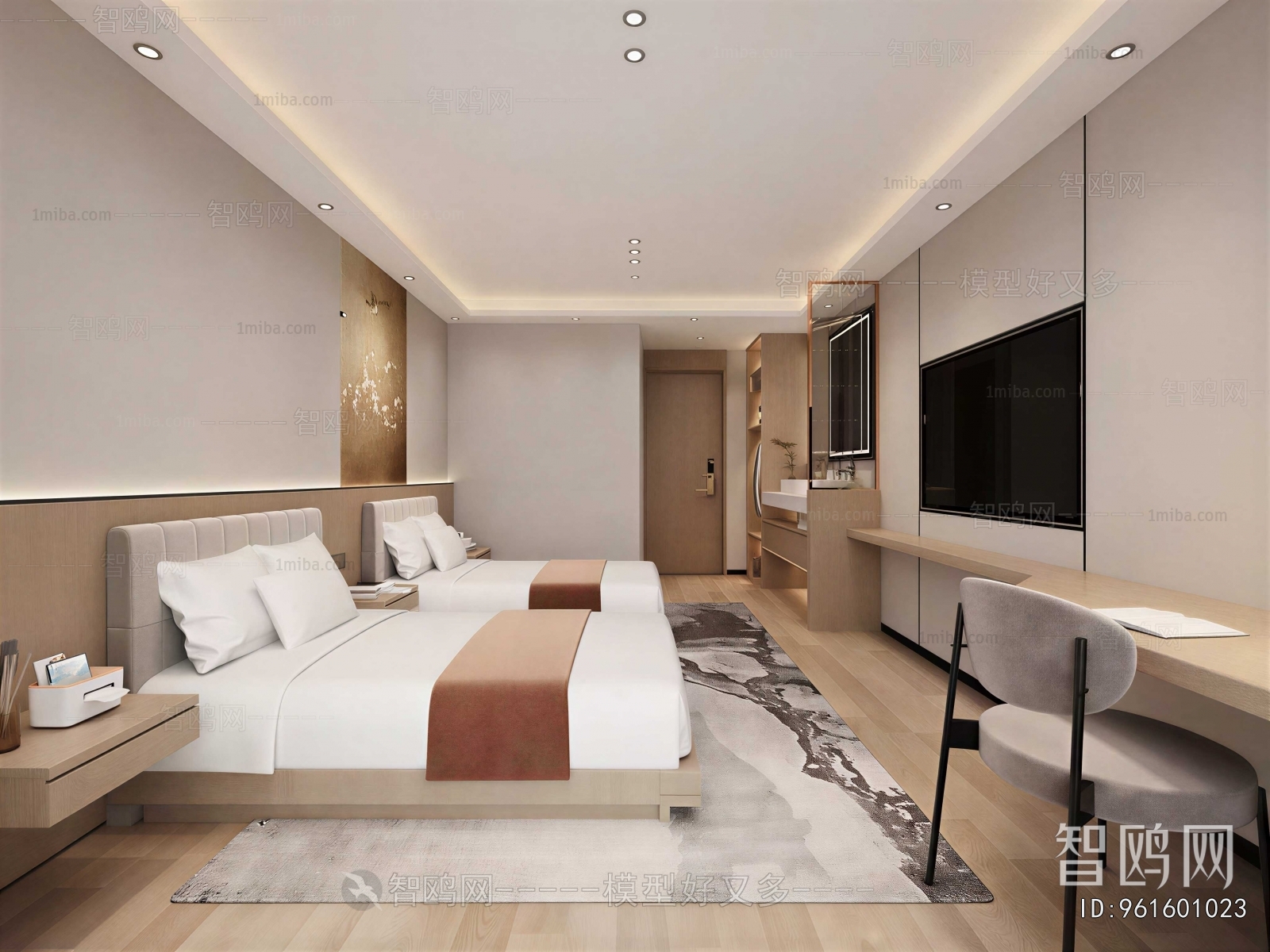 New Chinese Style Guest Room