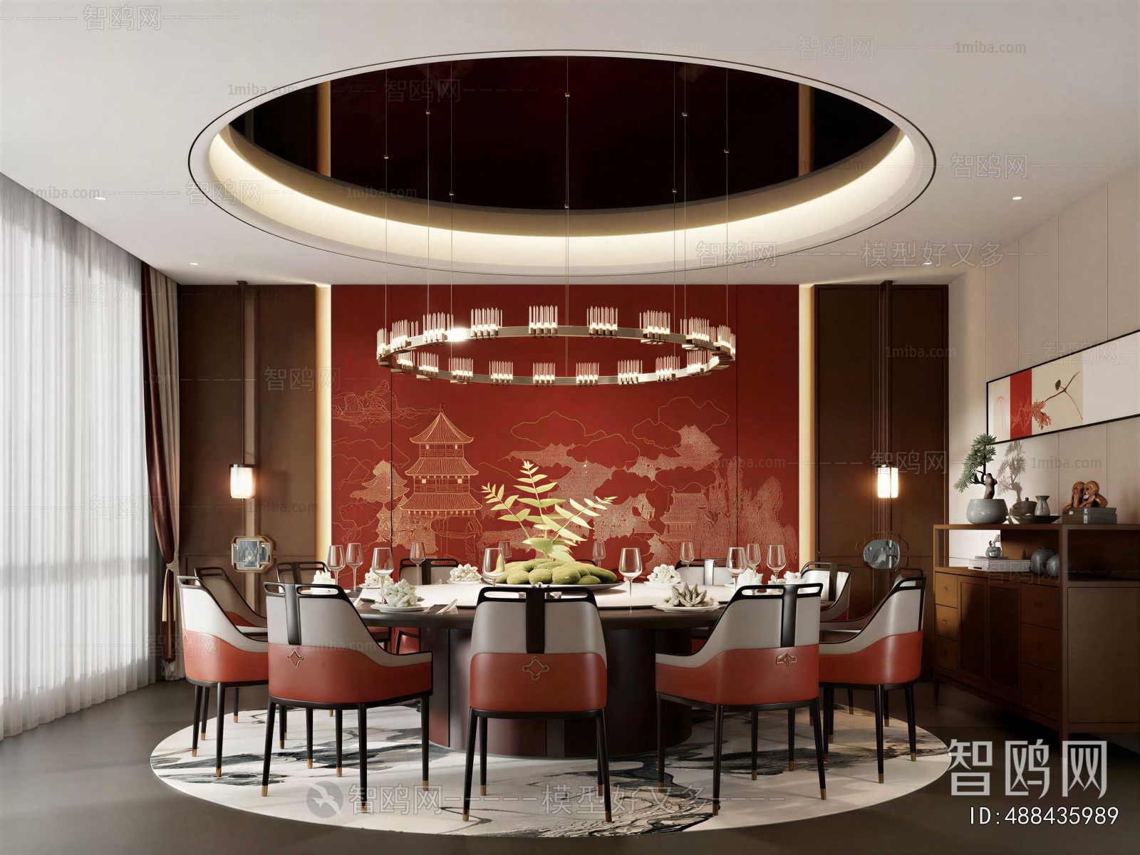 New Chinese Style Restaurant Box