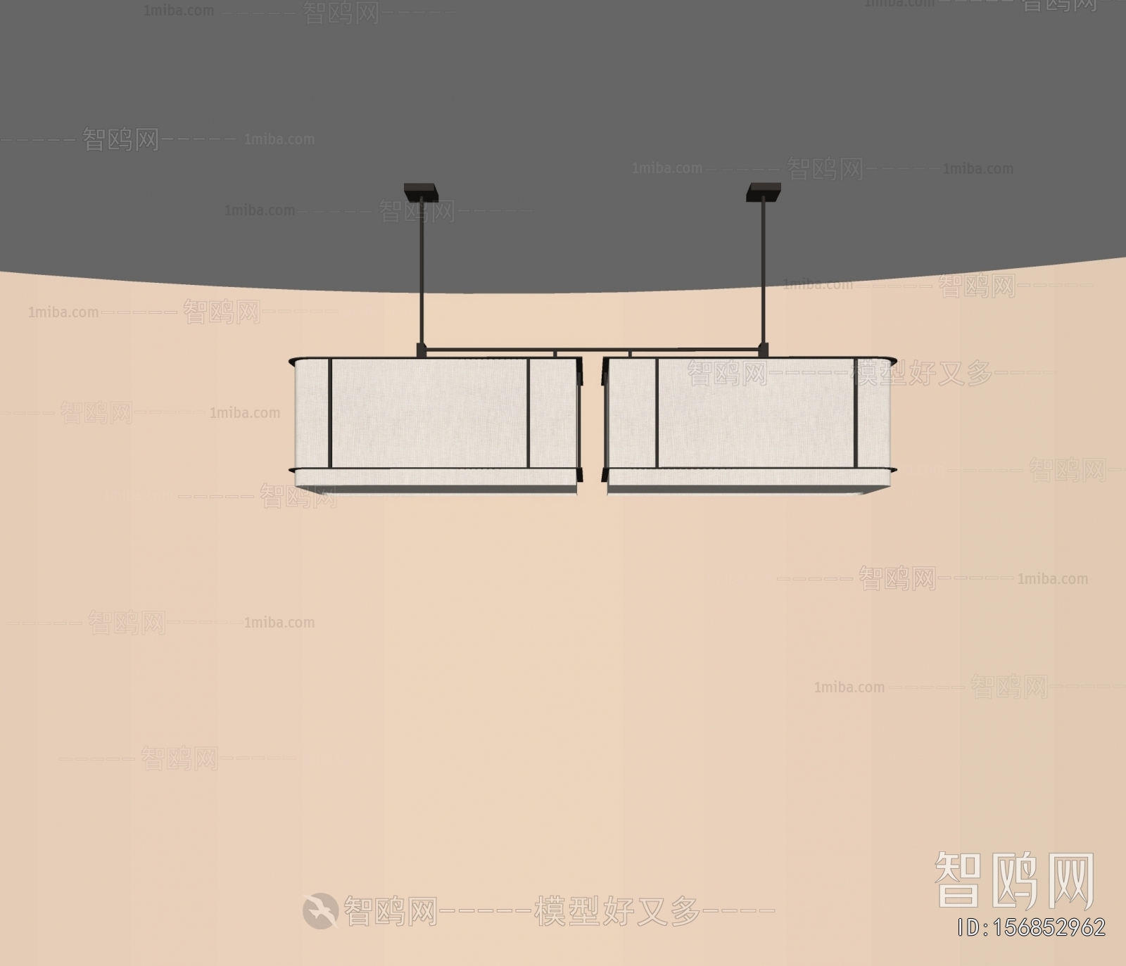 Modern Long Chandelier