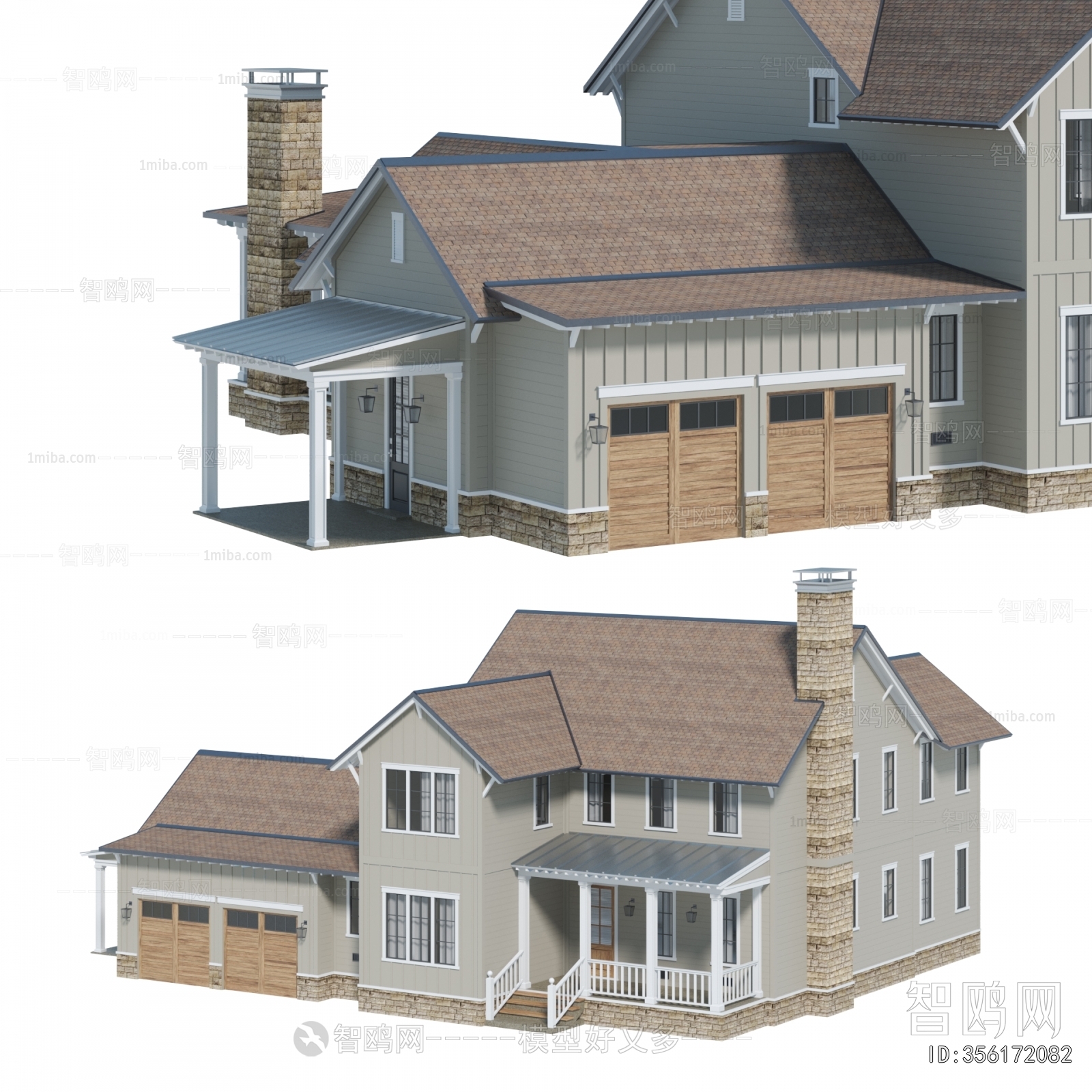 Simple European Style Detached Villa