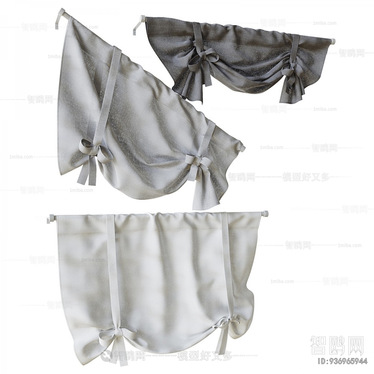 Modern Roman Curtain