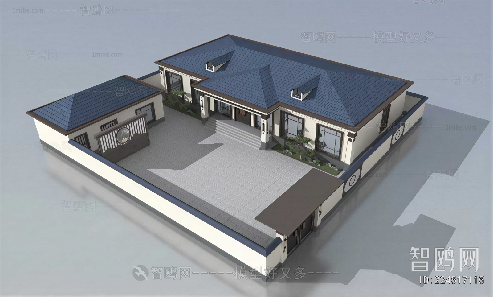 New Chinese Style Detached Villa