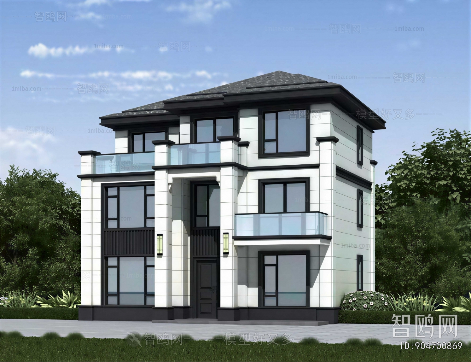 New Chinese Style Detached Villa