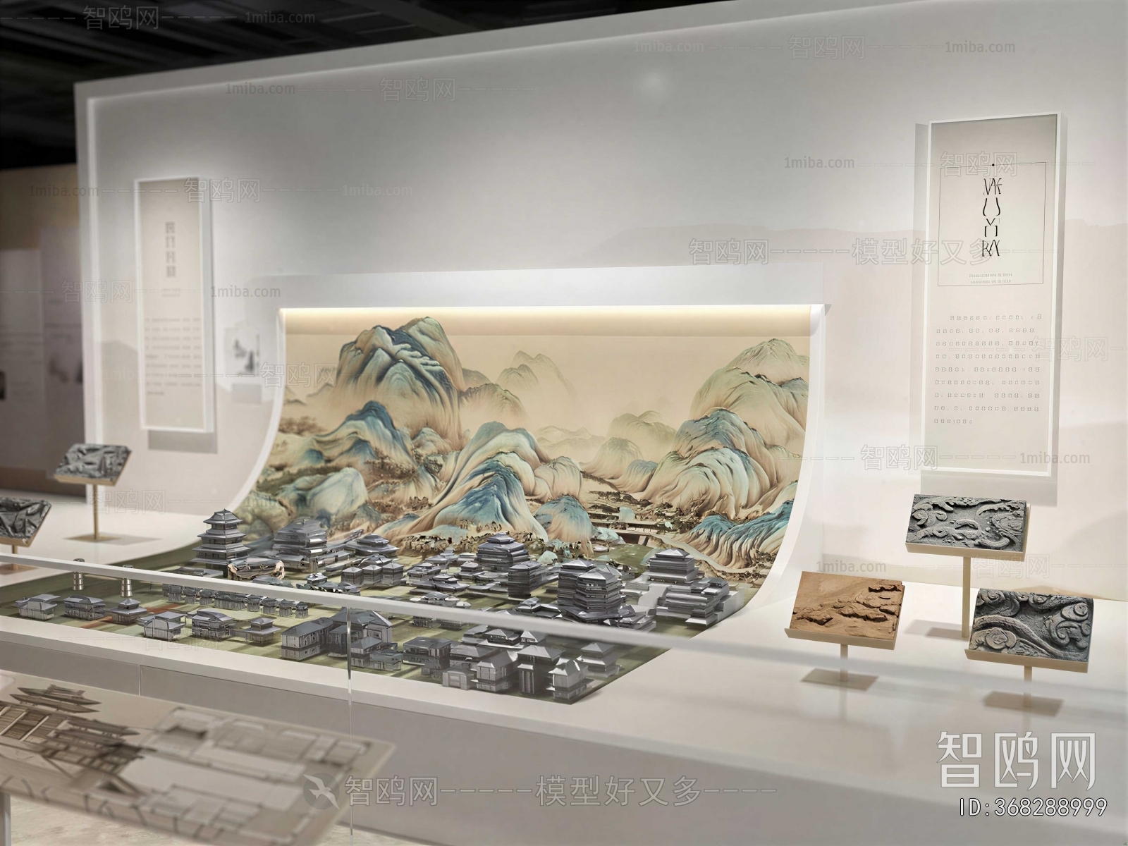 New Chinese Style Exhibition Hall