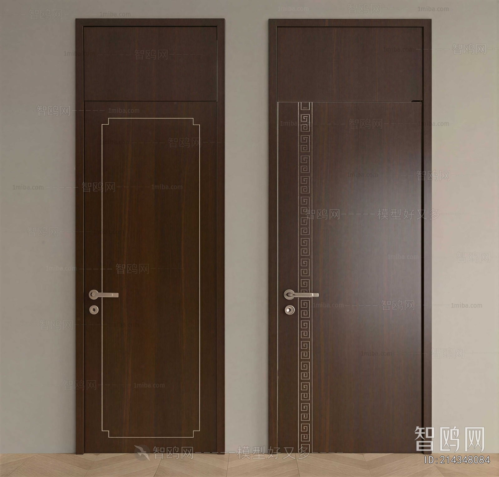 New Chinese Style Single Door