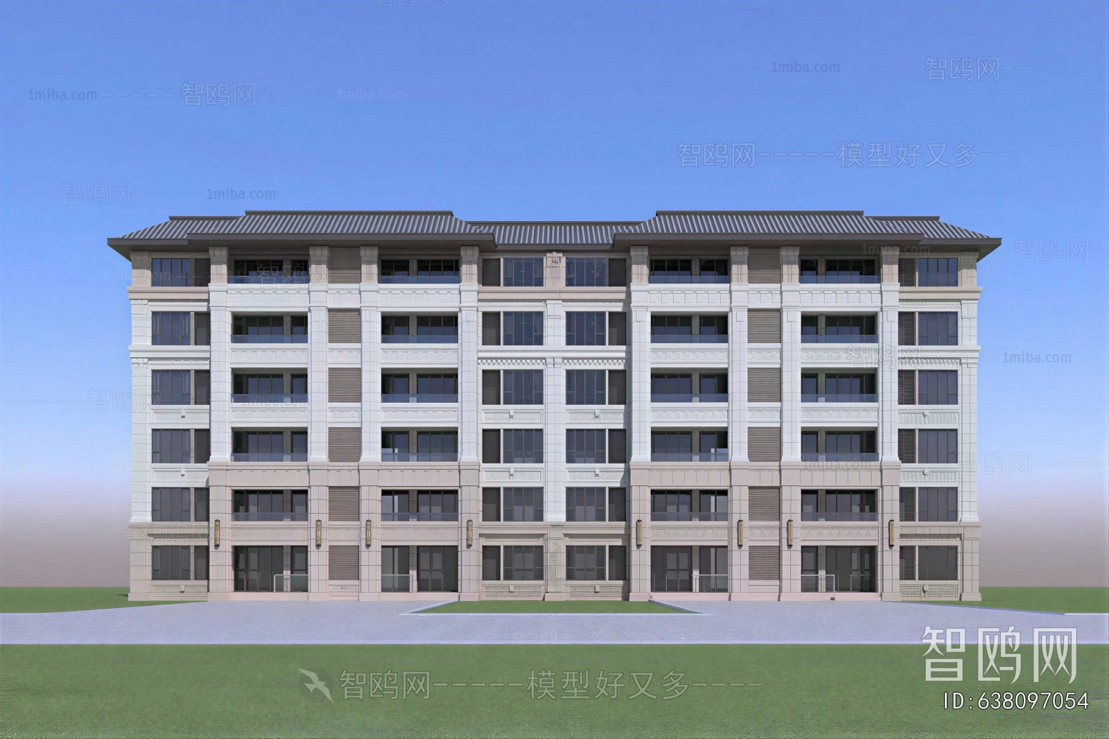 New Chinese Style Residential Building