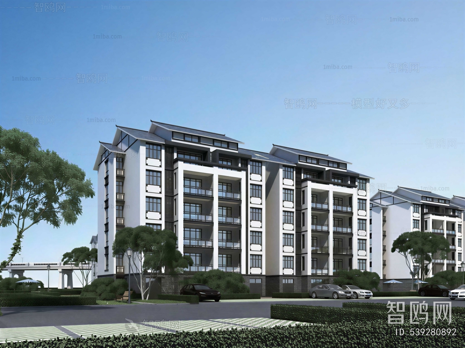 New Chinese Style Residential Building