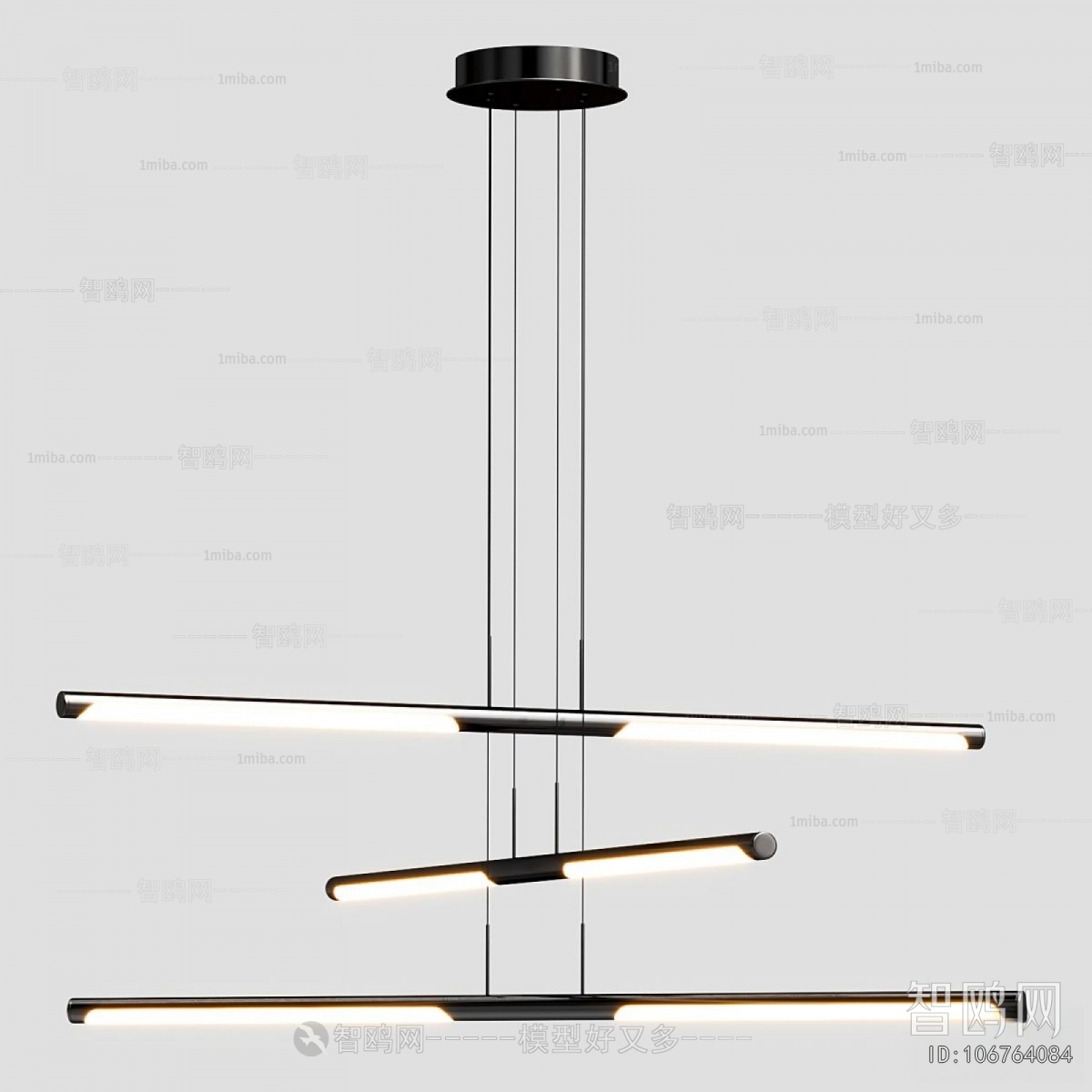 Modern Long Chandelier