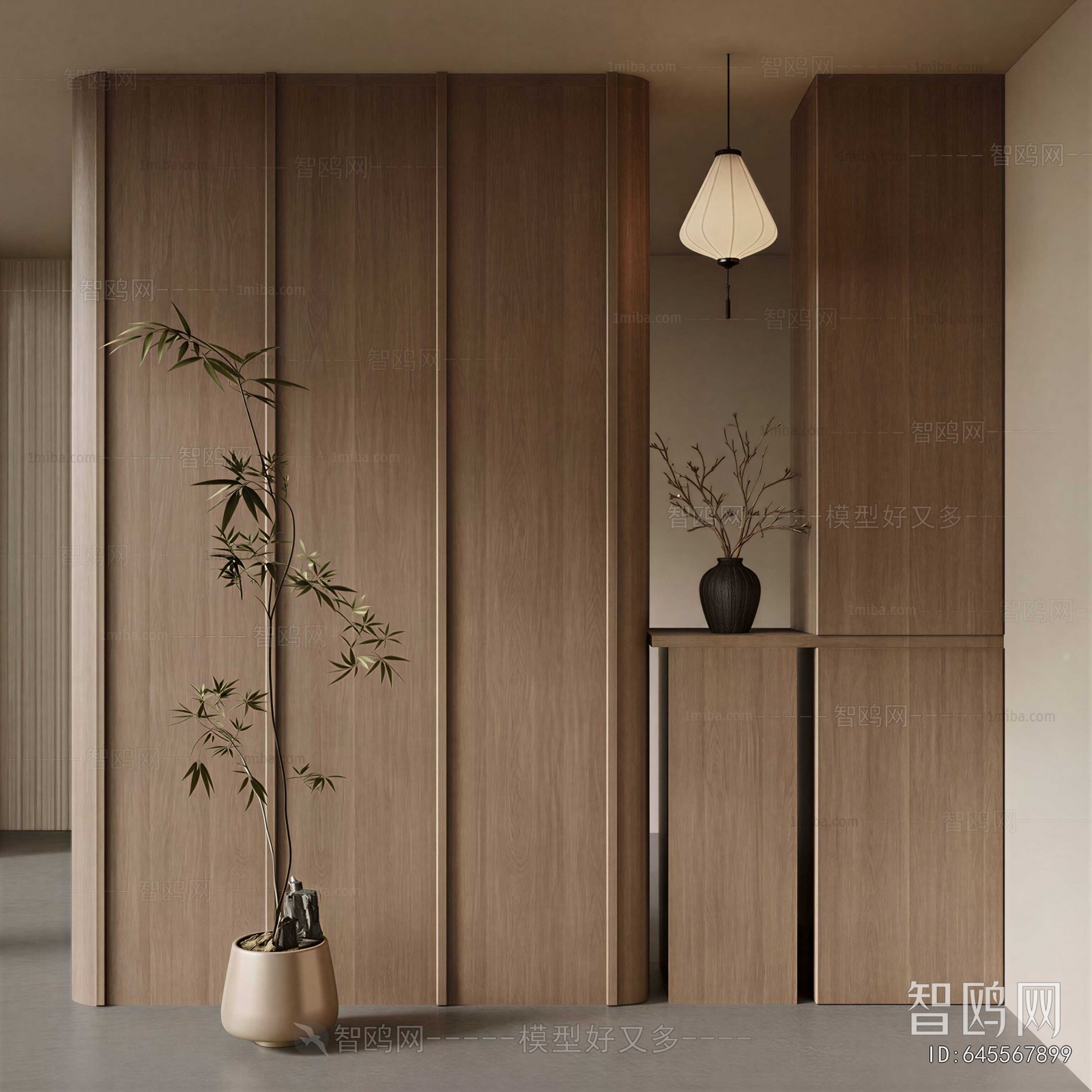 New Chinese Style Shoe Cabinet