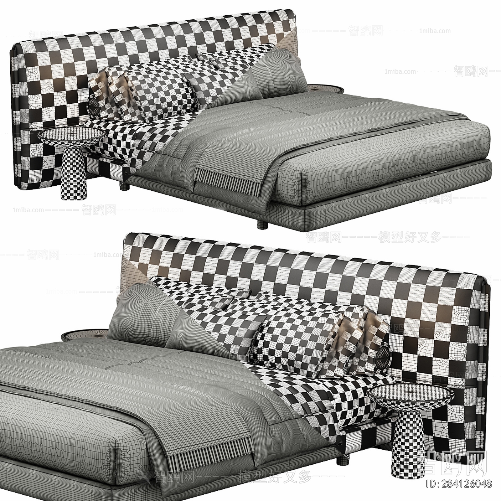 Modern Double Bed