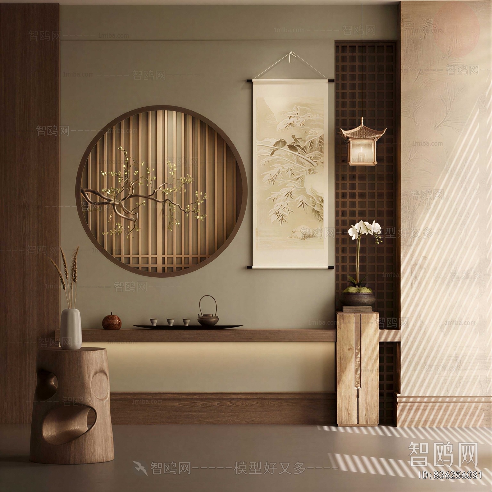 New Chinese Style Hallway