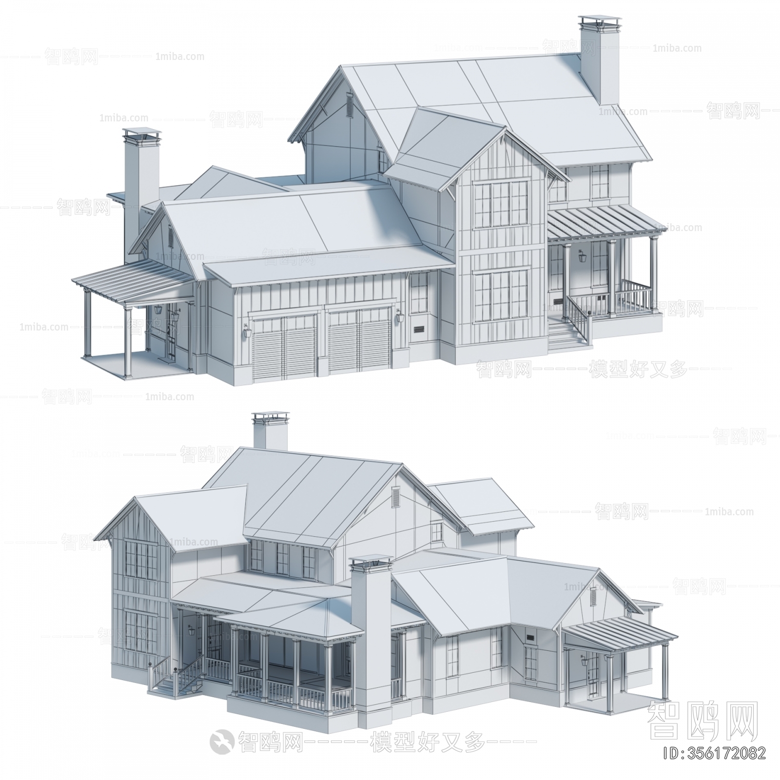 Simple European Style Detached Villa