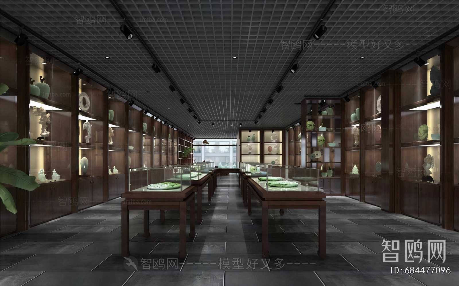 New Chinese Style Exhibition Hall