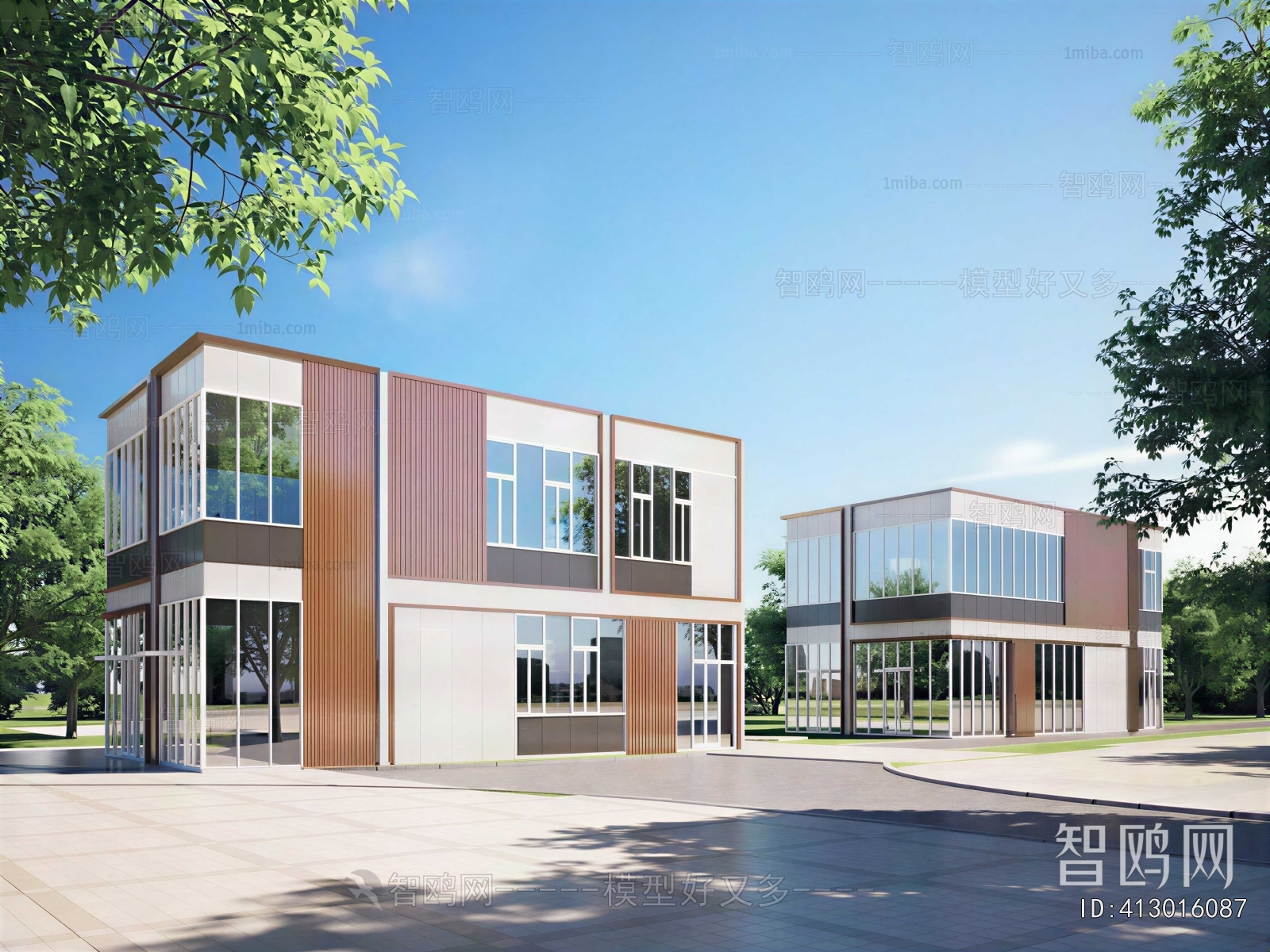 Modern Building Appearance