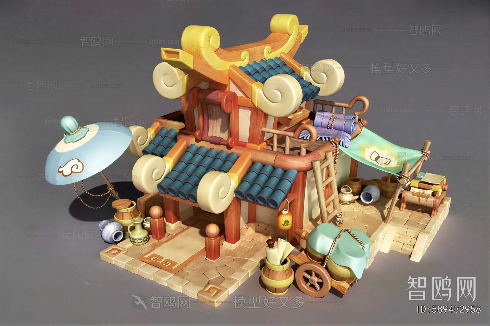 Modern Cartoon House